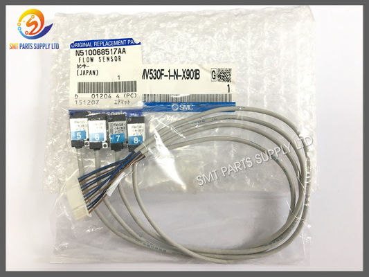 ซื้อ Panasonic NPM เซ็นเซอร์ชิ้นส่วนเครื่องจักร SMT N510068517AA MTNS000431AA SMC PFMV530F-1-N-X901B เดิมใหม่ online manufacture