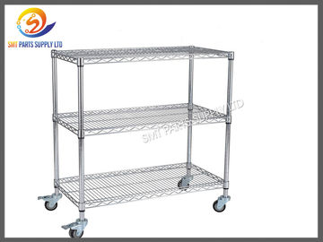 ซื้อ ESD SMT Reel Storage Trolley ผลิตภัณฑ์ป้องกันไฟฟ้าสถิตย์ ESD Rolling Industrial Metal Utility Utility Cart online manufacture